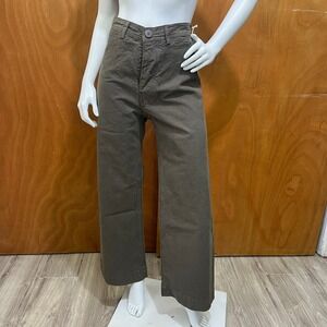 Jesse Kamm Sailor Wide Leg Relaxed Mushroom Pants Women's Size 8